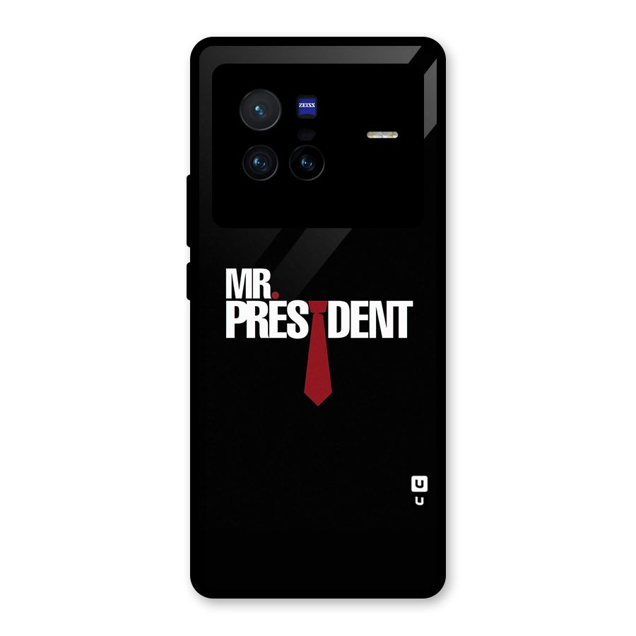 Mr President Glass Back Case for Vivo X80