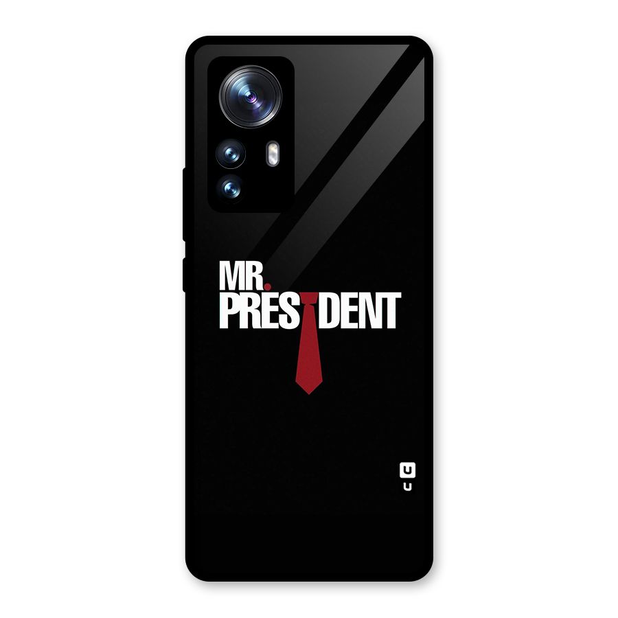 Mr President Glass Back Case for Xiaomi 12 Pro