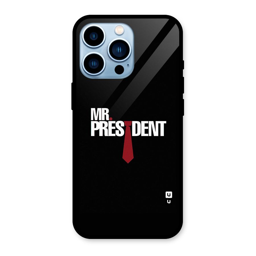 Mr President Glass Back Case for iPhone 13 Pro