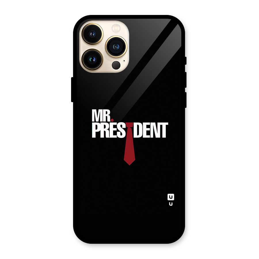 Mr President Glass Back Case for iPhone 13 Pro Max