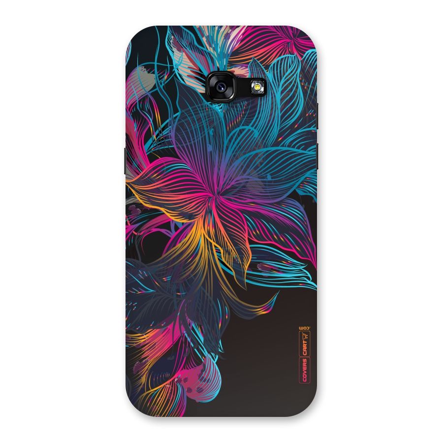 Multi-Colour Flowers Back Case for Galaxy A5 2017