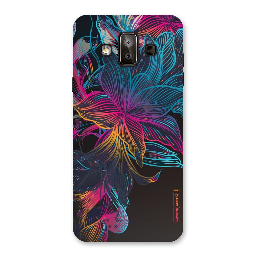 Multi-Colour Flowers Back Case for Galaxy J7 Duo