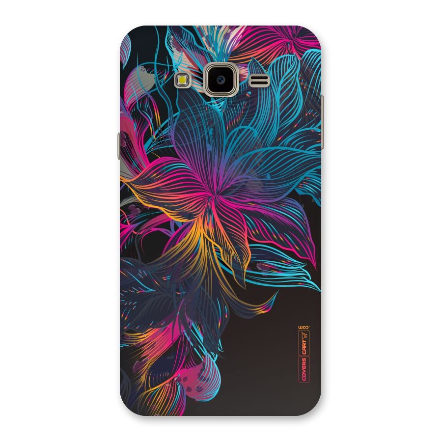 Multi-Colour Flowers Back Case for Galaxy J7 Nxt