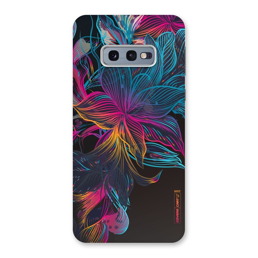 Multi-Colour Flowers Back Case for Galaxy S10e