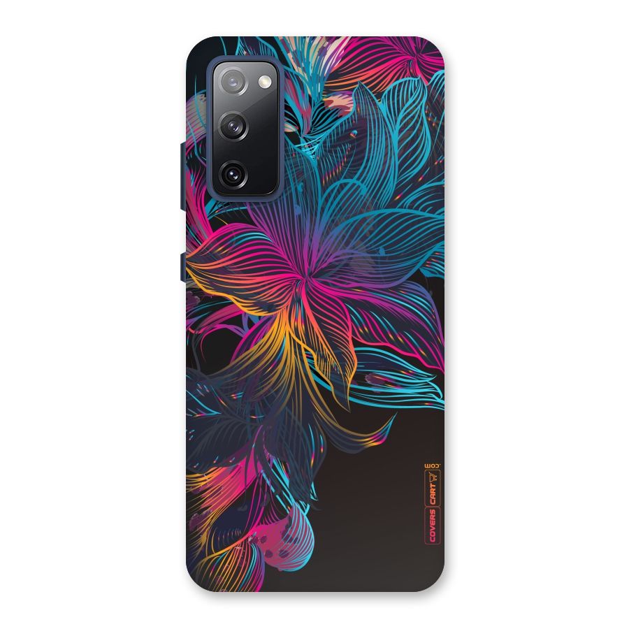 Multi-Colour Flowers Back Case for Galaxy S20 FE