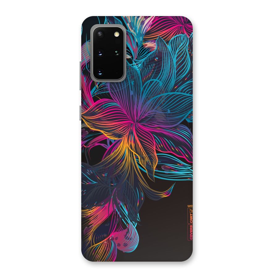 Multi-Colour Flowers Back Case for Galaxy S20 Plus