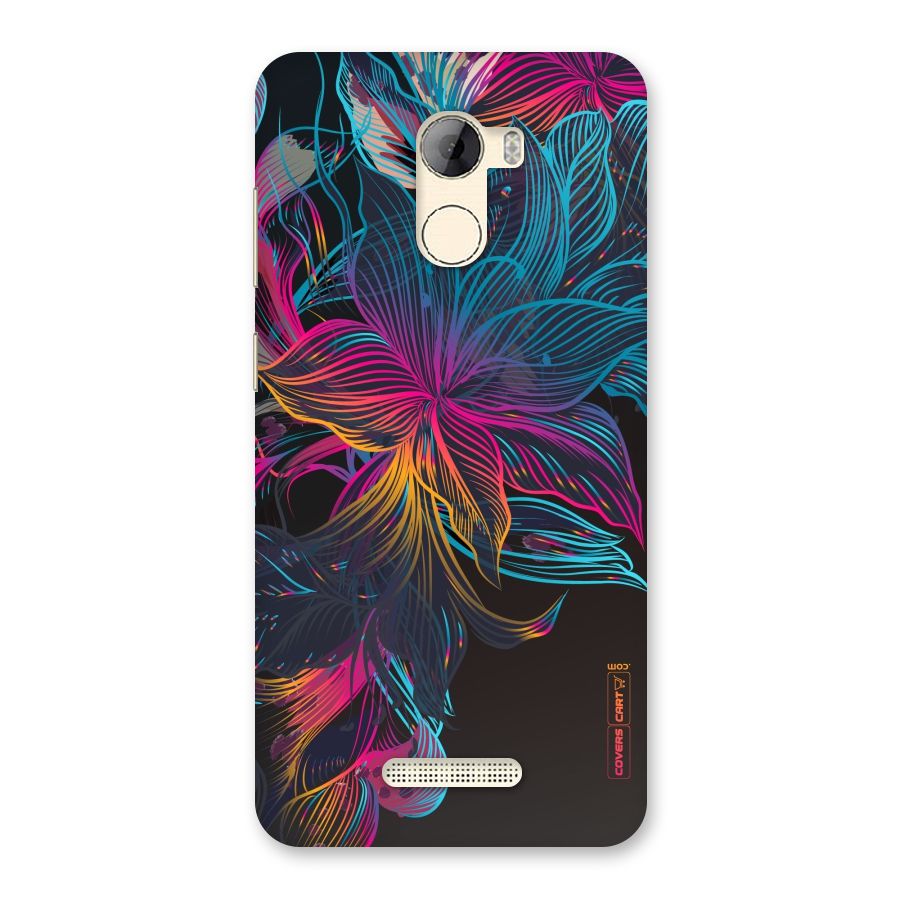 Multi-Colour Flowers Back Case for Gionee A1 LIte