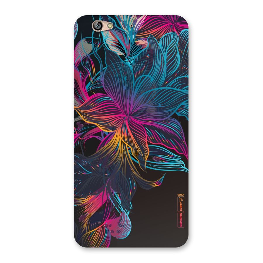 Multi-Colour Flowers Back Case for Gionee S6