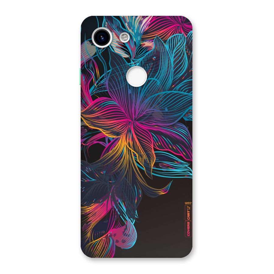 Multi-Colour Flowers Back Case for Google Pixel 3