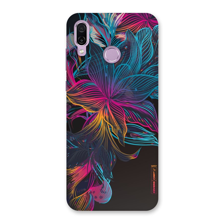 Multi-Colour Flowers Back Case for Honor Play
