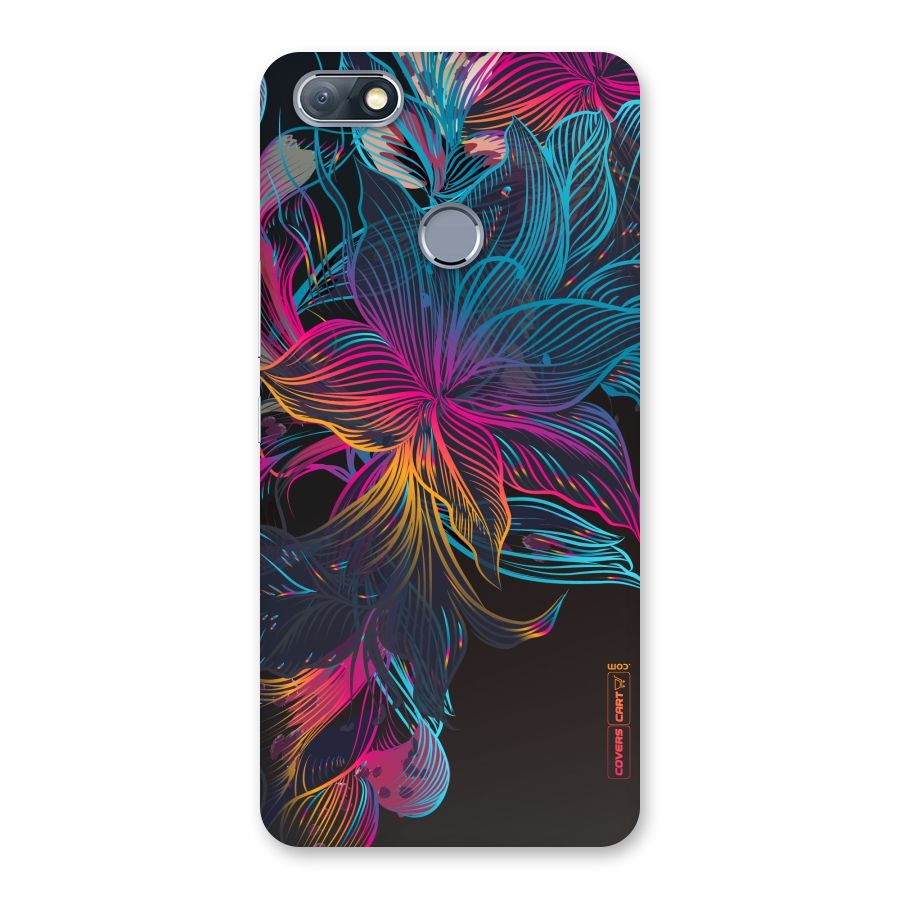 Multi-Colour Flowers Back Case for Infinix Note 5