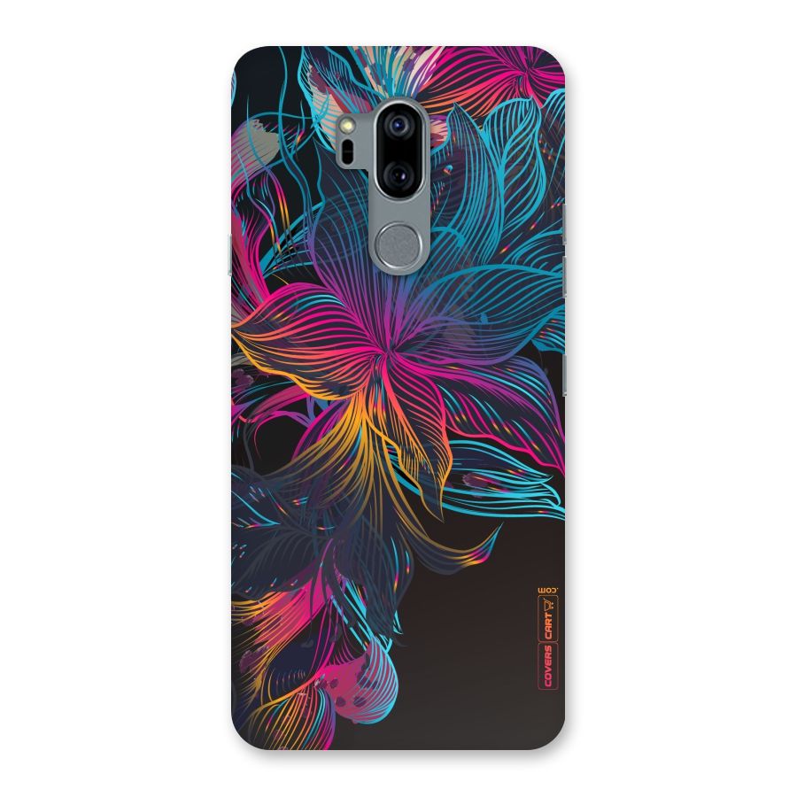 Multi-Colour Flowers Back Case for LG G7