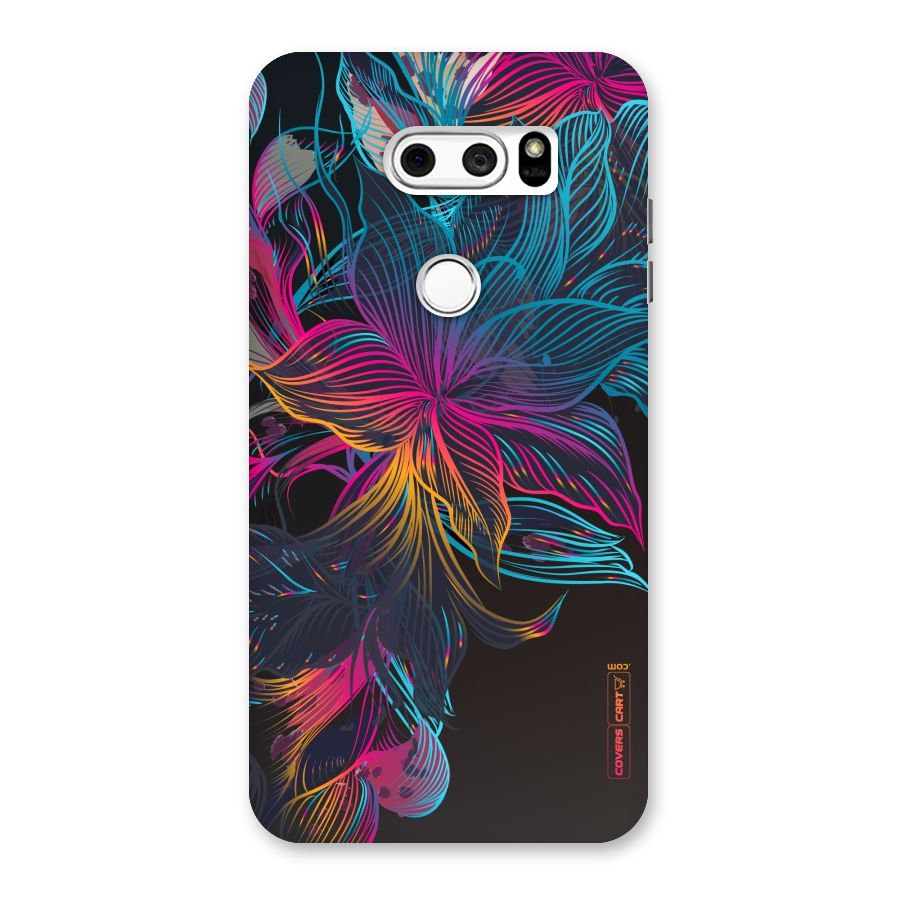Multi-Colour Flowers Back Case for LG V30