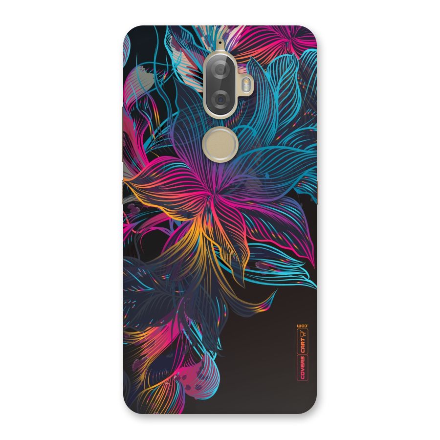 Multi-Colour Flowers Back Case for Lenovo K8 Plus