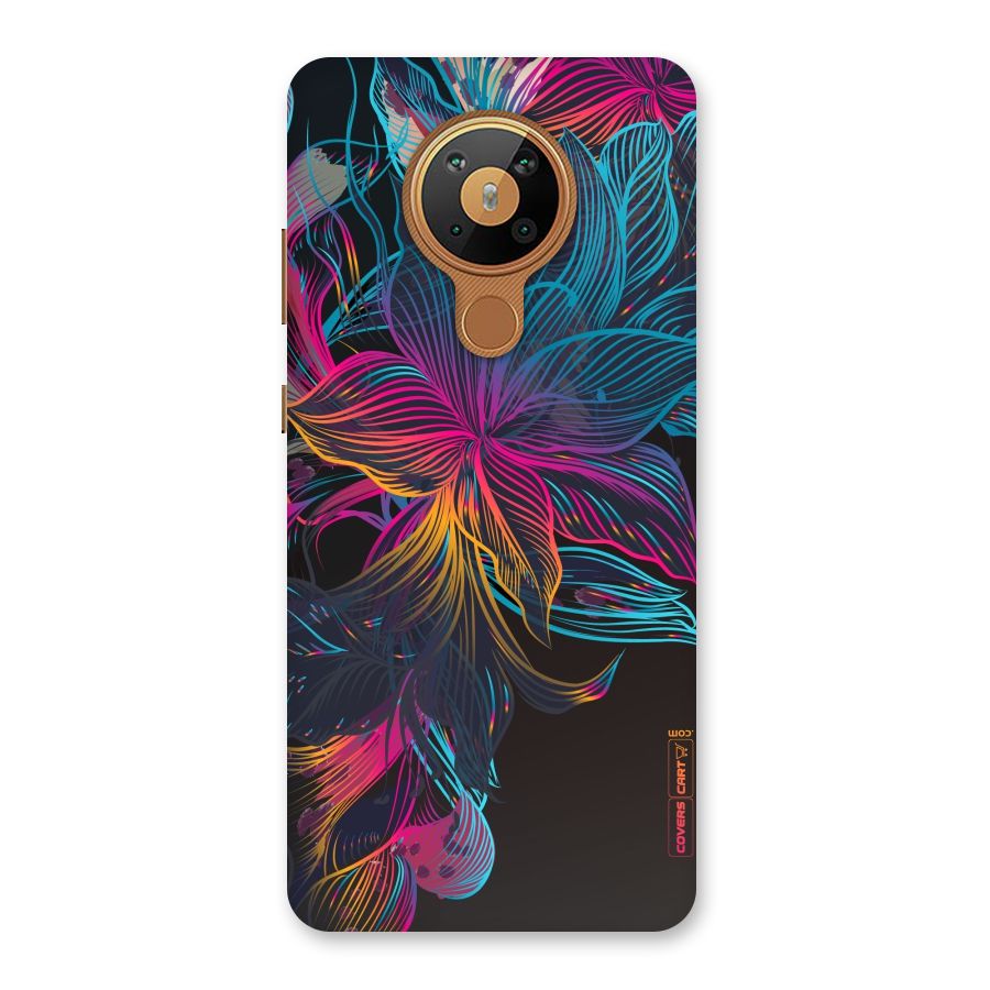 Multi-Colour Flowers Back Case for Nokia 5.3