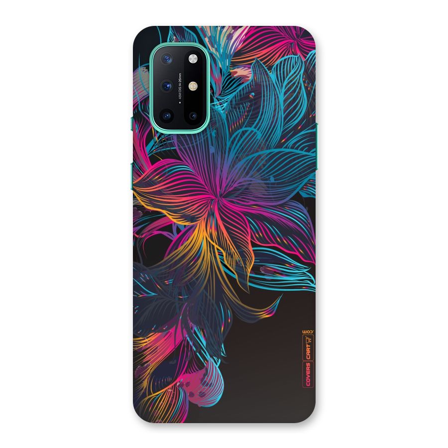 Multi-Colour Flowers Back Case for OnePlus 8T