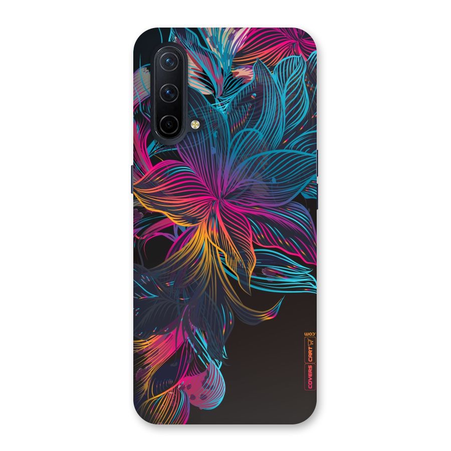 Multi-Colour Flowers Back Case for OnePlus Nord CE 5G