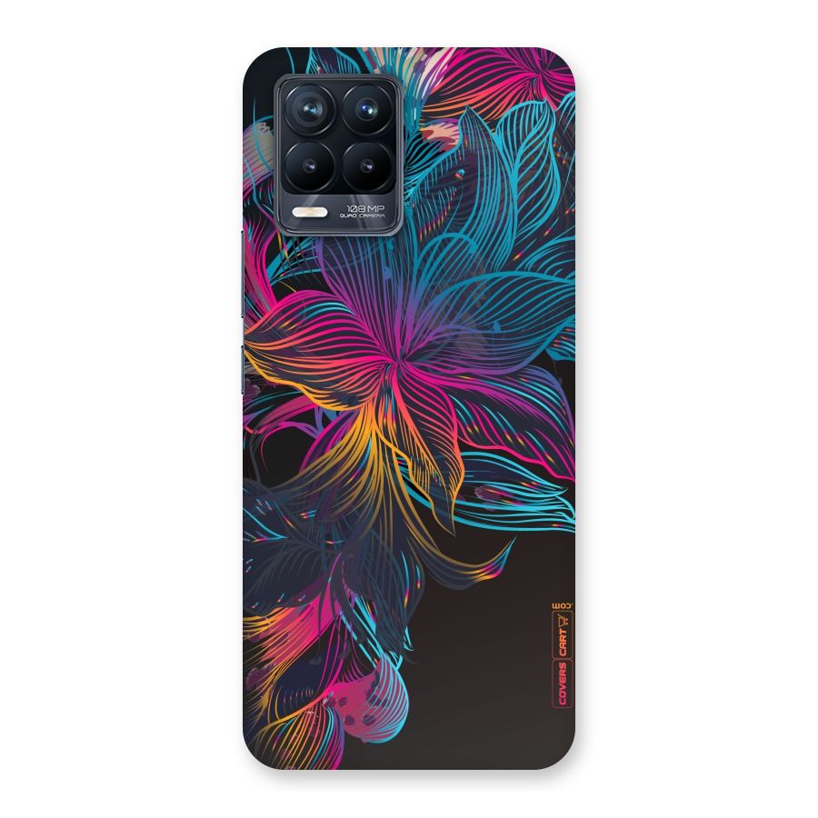 Multi-Colour Flowers Back Case for Realme 8 Pro