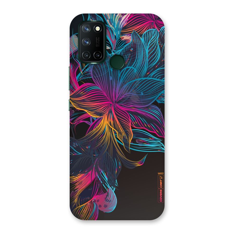 Multi-Colour Flowers Back Case for Realme C17