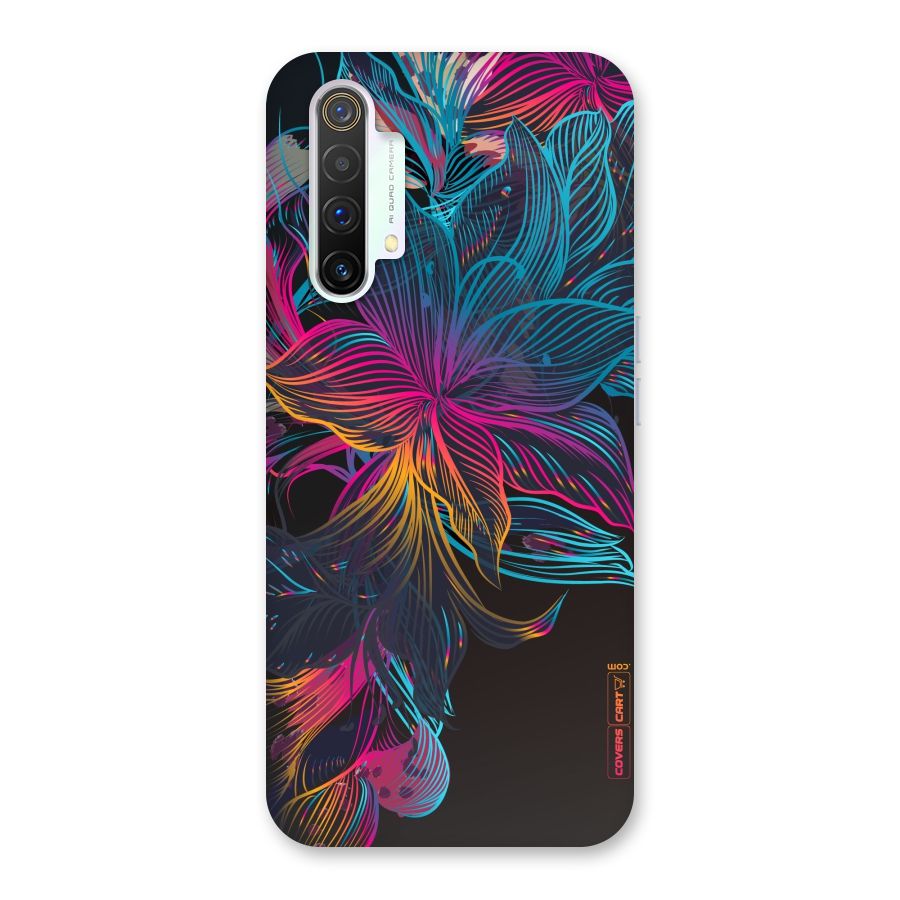 Multi-Colour Flowers Back Case for Realme X3 SuperZoom