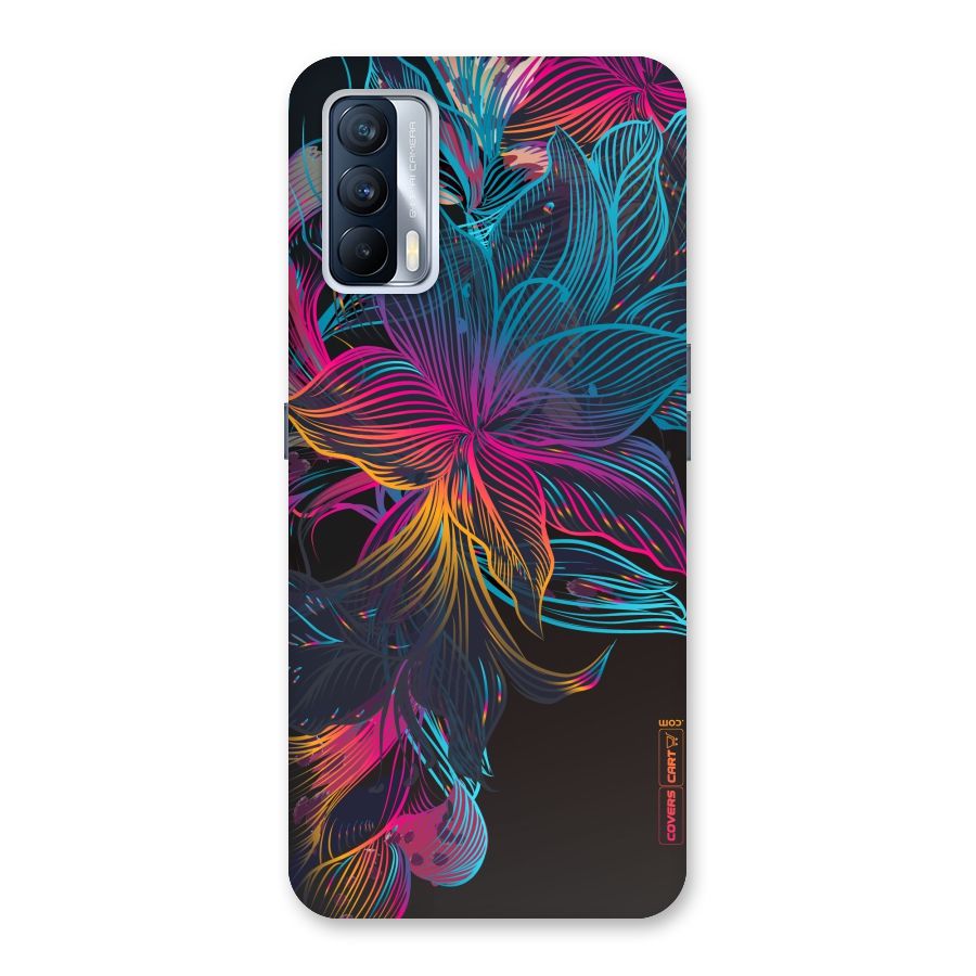 Multi-Colour Flowers Back Case for Realme X7