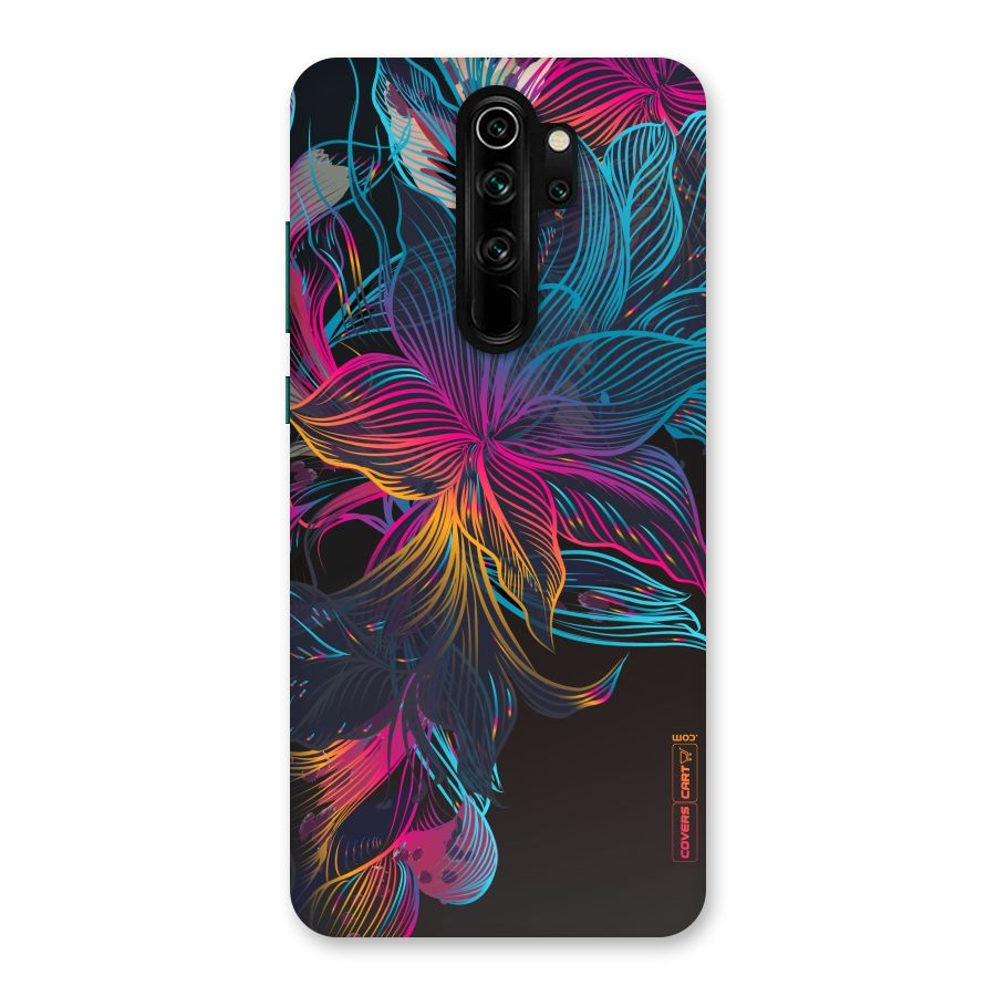 Multi-Colour Flowers Back Case for Redmi Note 8 Pro