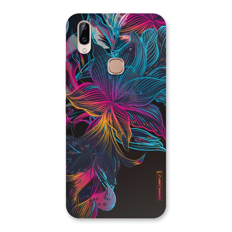 Multi-Colour Flowers Back Case for Vivo Y83 Pro