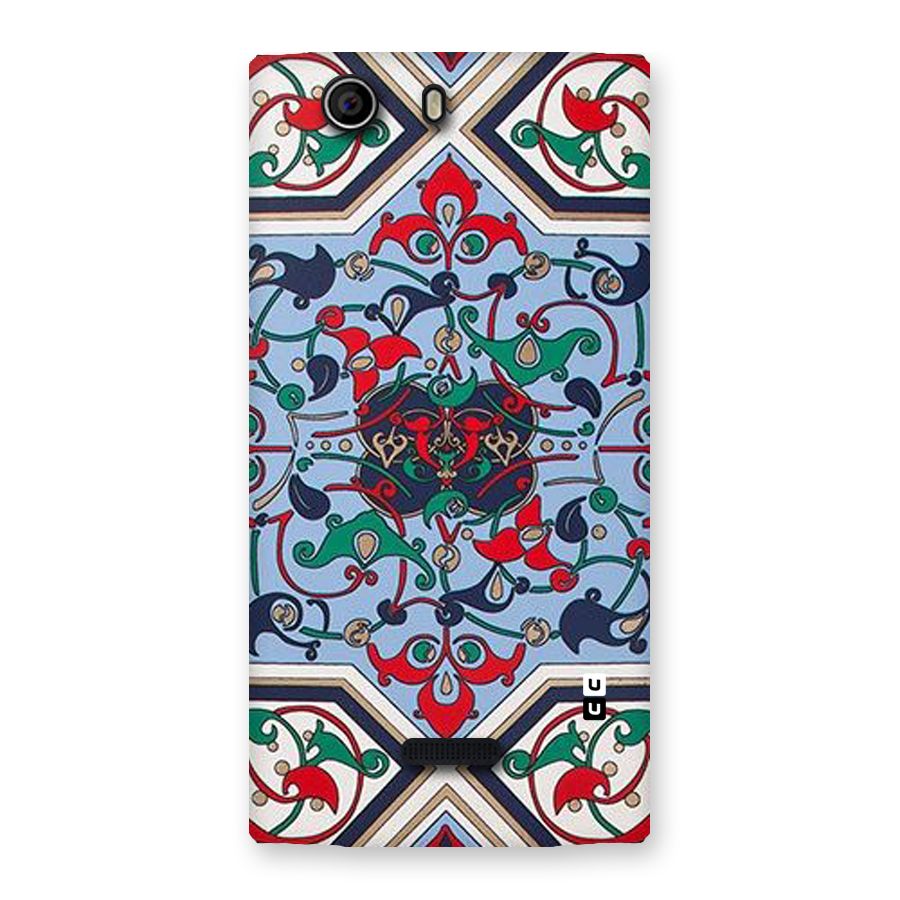 Multi Block Pattern Back Case for Canvas Nitro 2 E311