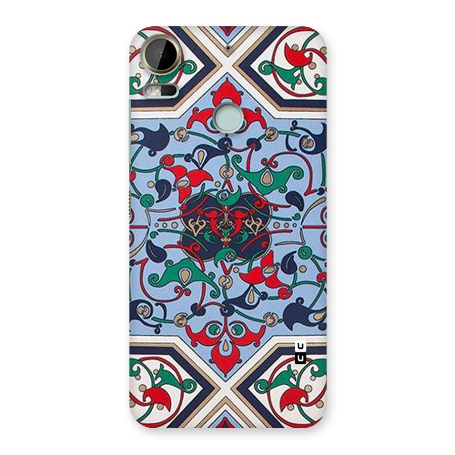 Multi Block Pattern Back Case for Desire 10 Pro