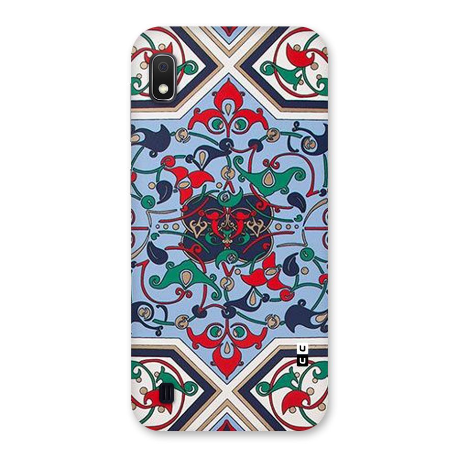 Multi Block Pattern Back Case for Galaxy A10