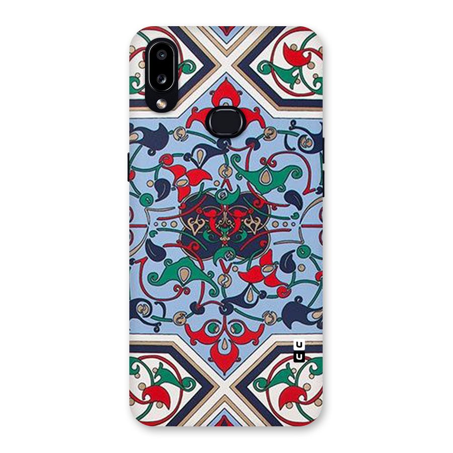 Multi Block Pattern Back Case for Galaxy A10s