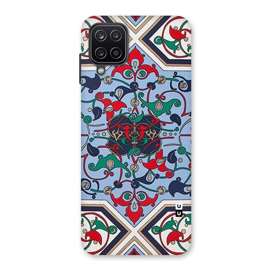 Multi Block Pattern Back Case for Galaxy A12