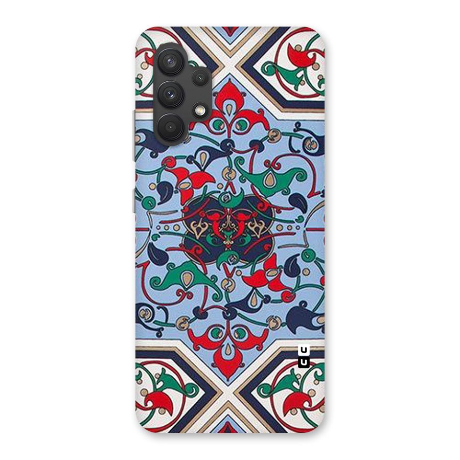 Multi Block Pattern Back Case for Galaxy A32