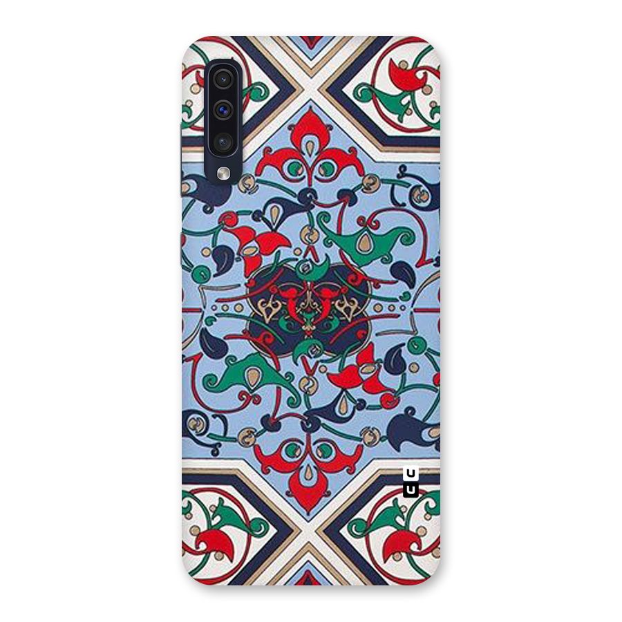 Multi Block Pattern Back Case for Galaxy A50s