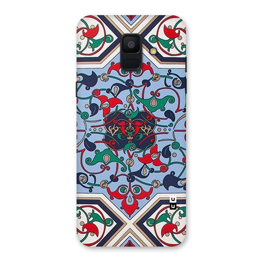 Multi Block Pattern Back Case for Galaxy A6 (2018)