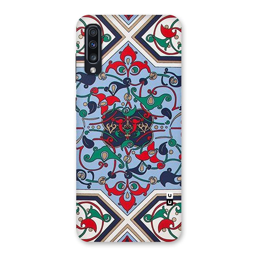 Multi Block Pattern Back Case for Galaxy A70