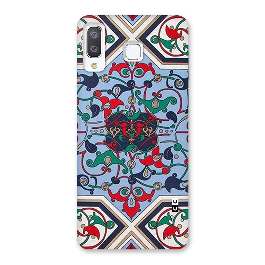 Multi Block Pattern Back Case for Galaxy A8 Star