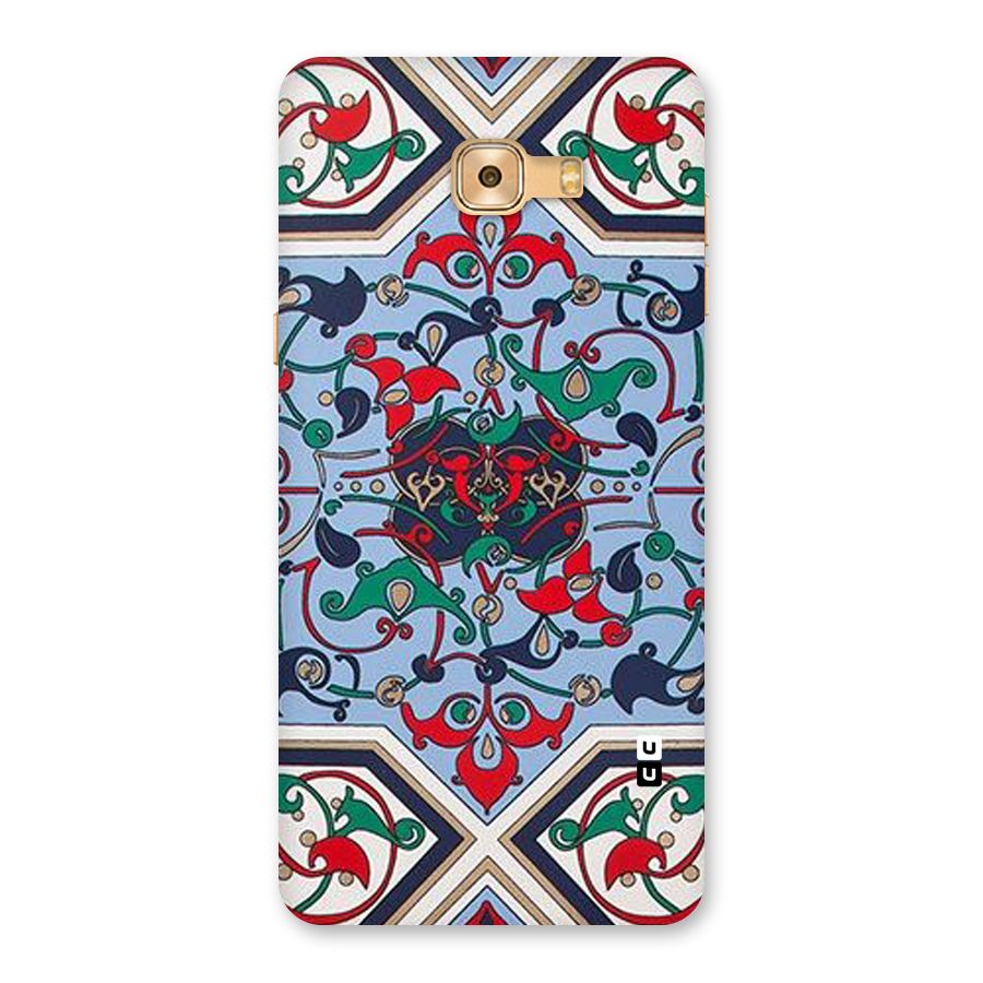 Multi Block Pattern Back Case for Galaxy C9 Pro