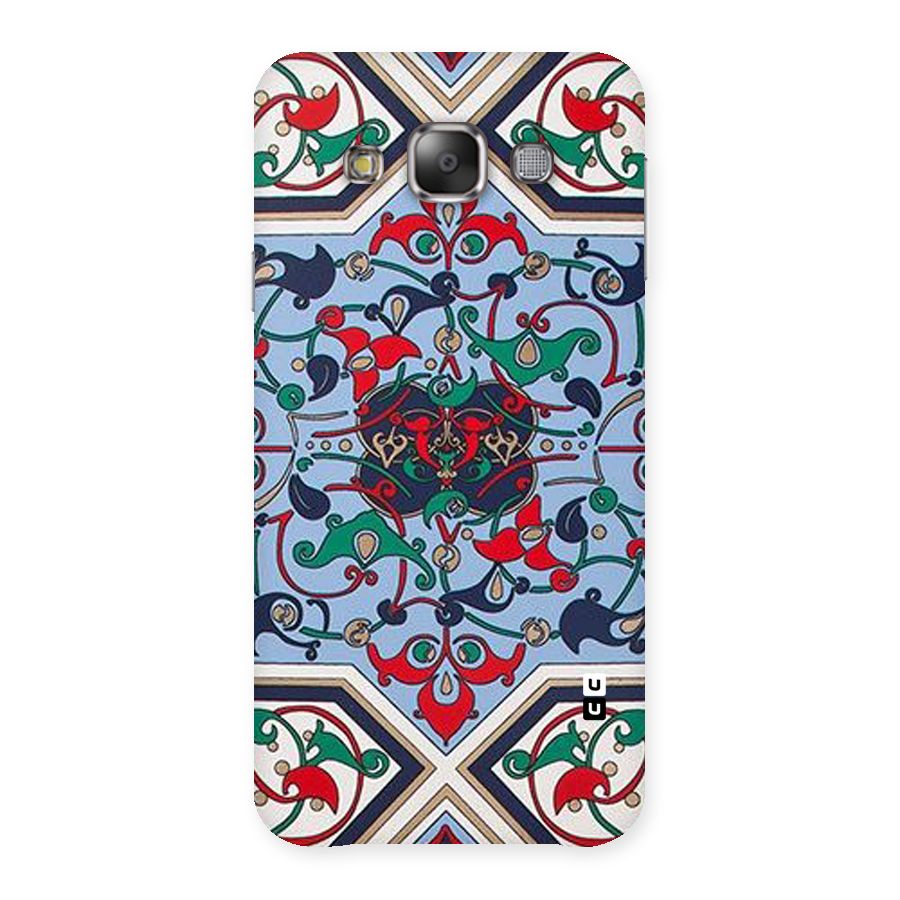 Multi Block Pattern Back Case for Galaxy E7