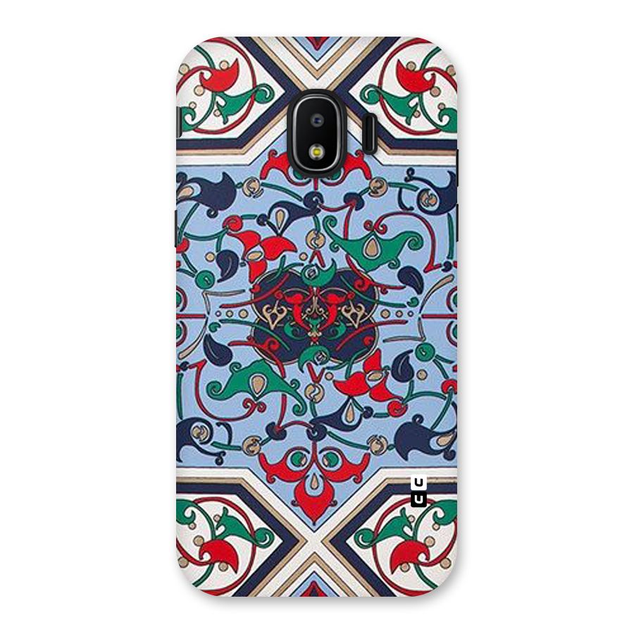 Multi Block Pattern Back Case for Galaxy J2 Pro 2018
