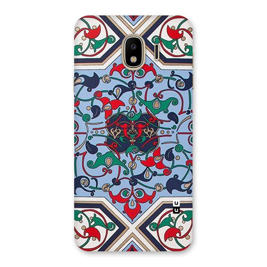 Multi Block Pattern Back Case for Galaxy J4