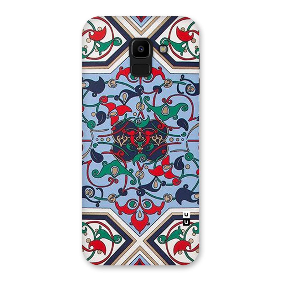 Multi Block Pattern Back Case for Galaxy J6