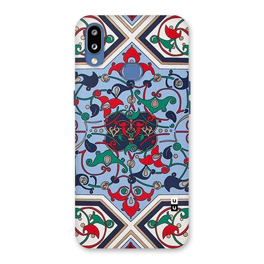 Multi Block Pattern Back Case for Galaxy M01s
