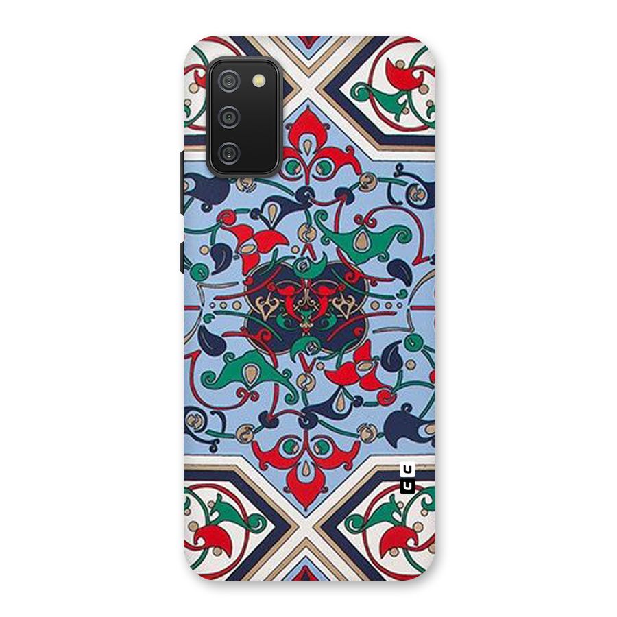 Multi Block Pattern Back Case for Galaxy M02s