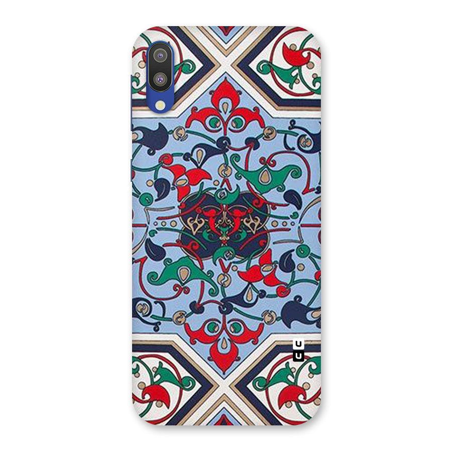 Multi Block Pattern Back Case for Galaxy M10