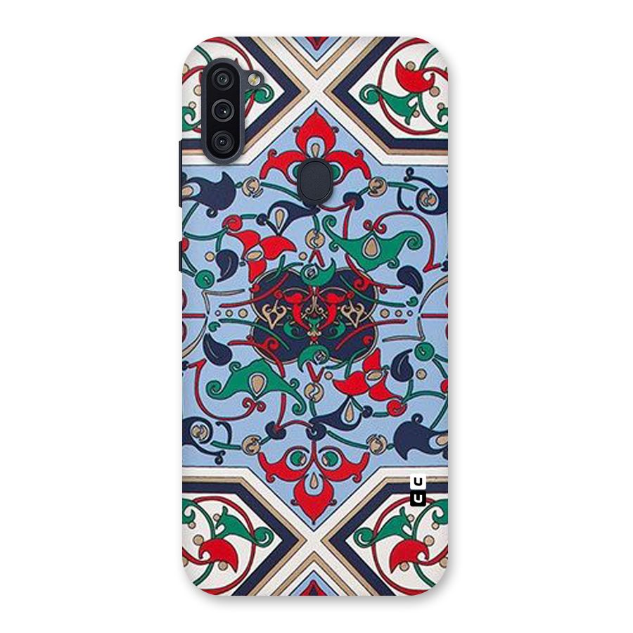 Multi Block Pattern Back Case for Galaxy M11
