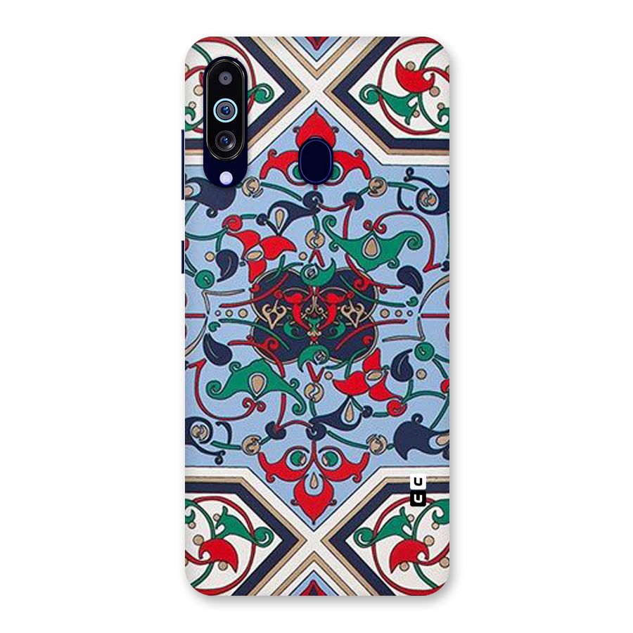 Multi Block Pattern Back Case for Galaxy M40