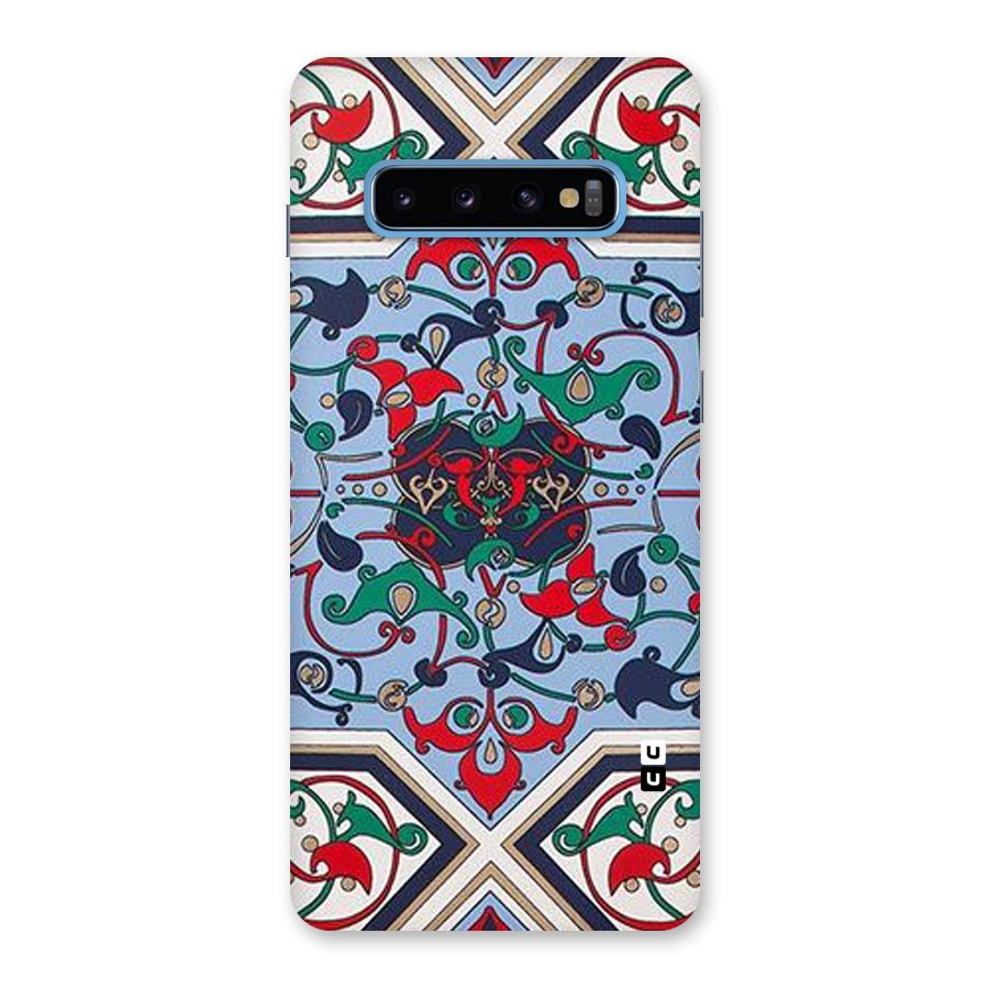 Multi Block Pattern Back Case for Galaxy S10 Plus