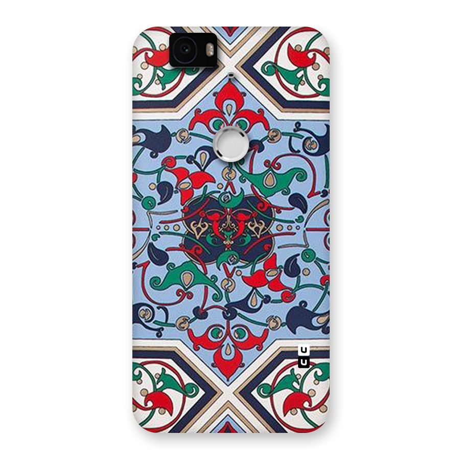 Multi Block Pattern Back Case for Google Nexus-6P