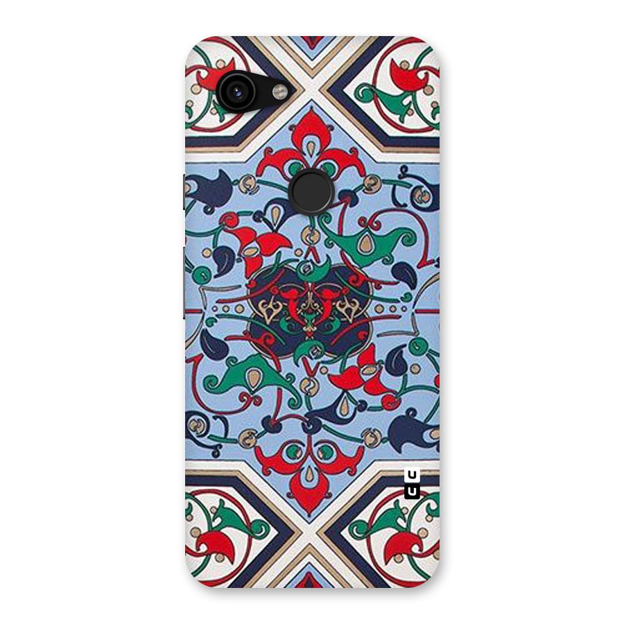 Multi Block Pattern Back Case for Google Pixel 3a